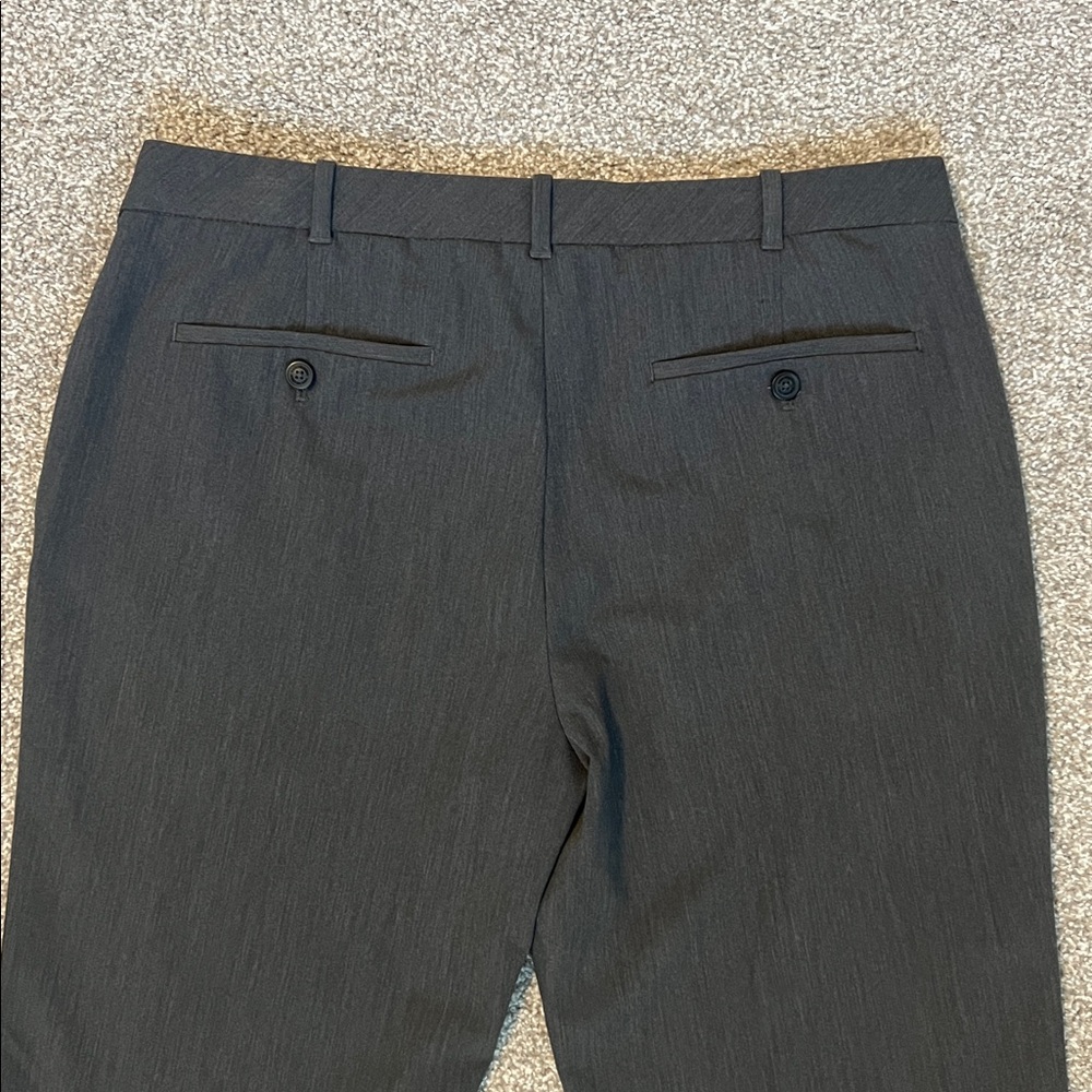 Van Heusen Men's Dress Pants - Dark Gray - Picture 6 of 7